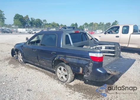 2005 Subaru Baja Sport из США, поврежденный, VIN 4S4BT62C157101939